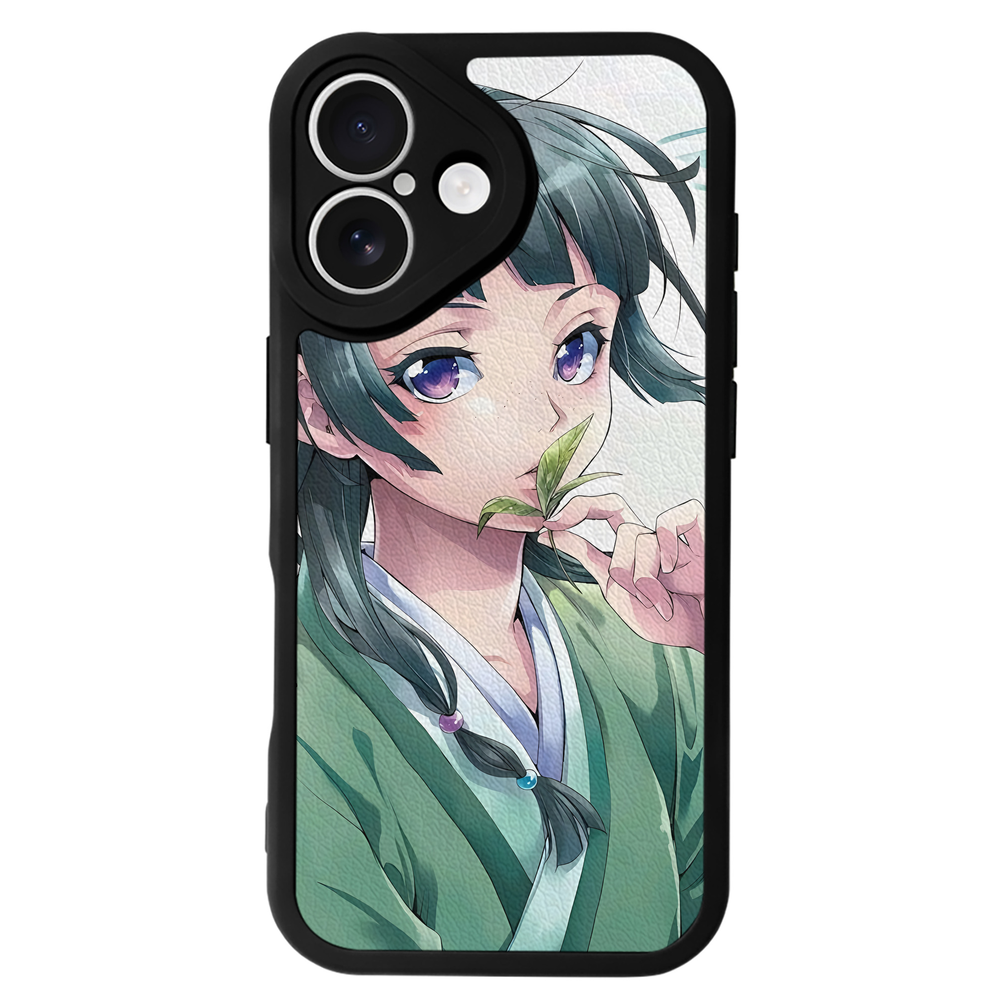 薬屋のひとりごと The Apothecary Diaries 【iPhone 16シリーズ対応】シリコンスマホケース（レザー調） 材質：シリコン